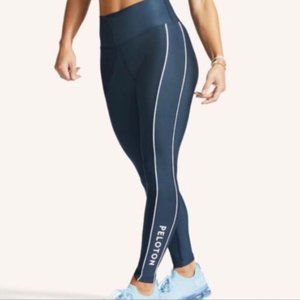 Peloton - Show Up Tuxedo Stripe Leggings NWOT